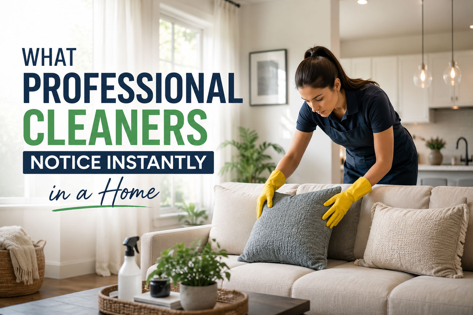 What Professional Cleaners Notice Instantly in a Home