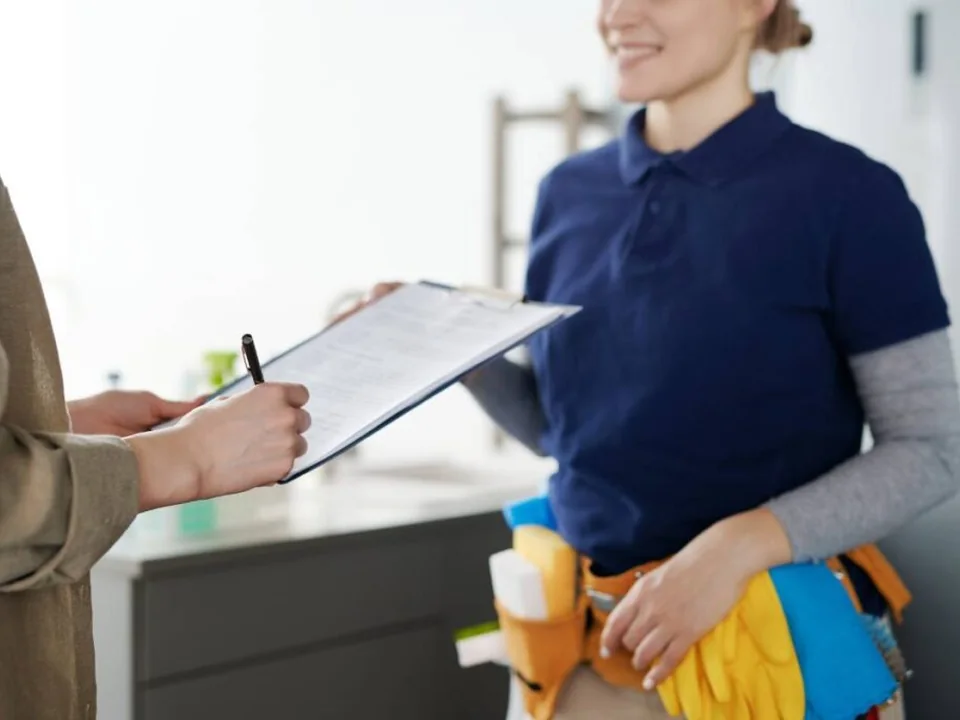 Professional insured cleaning company providing residential cleaning service