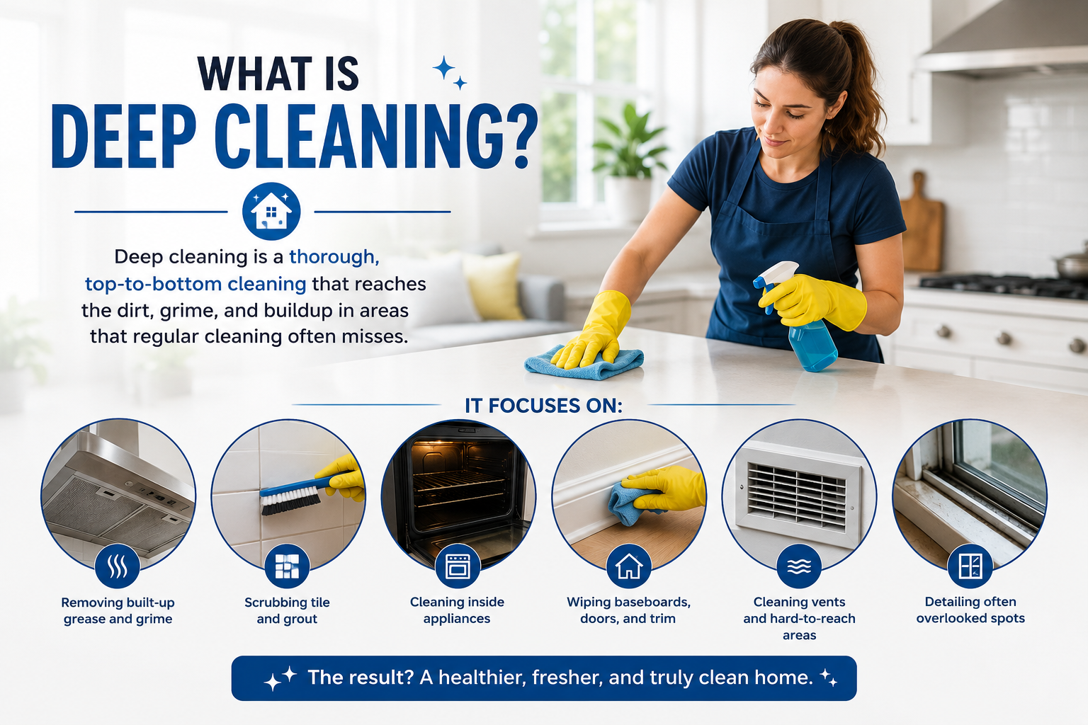 Professional Deep Cleaning Services in Downtown London